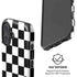 Black and White Checkered iPhone 16 Magsafe Impact Case